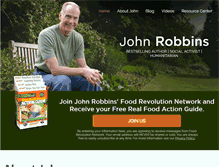 Tablet Screenshot of johnrobbins.info